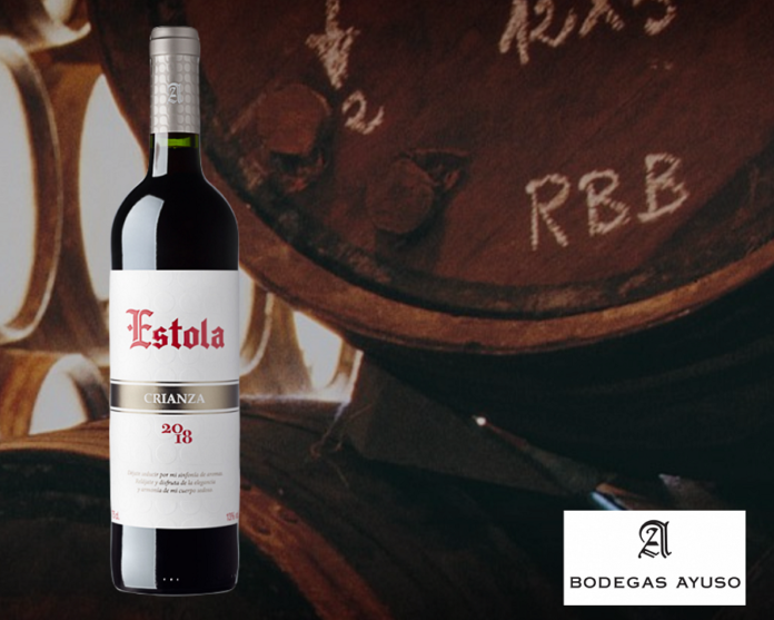 Estola Crianza 2018, nuevo vino D.O. La Mancha, de Bodegas Ayuso Estola Crianza 2018, nuevo vino D.O. La Mancha, de Bodegas Ayuso