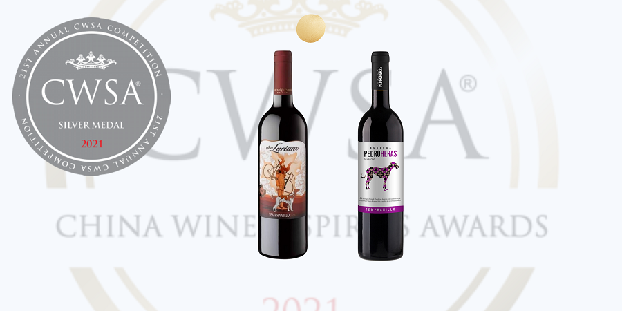 Medallas de Plata China Wine & Spirit Awards 2021