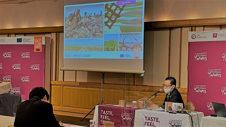 Seminario vinos de La Mancha en el continente asiático (Tokio, Japón), septiembre de 2021
