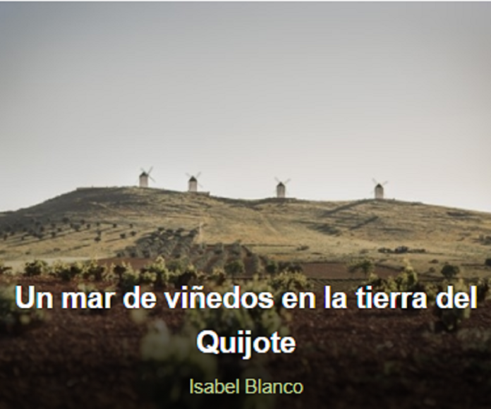 Vinetur, artículo Ruta del Vino de La Mancha