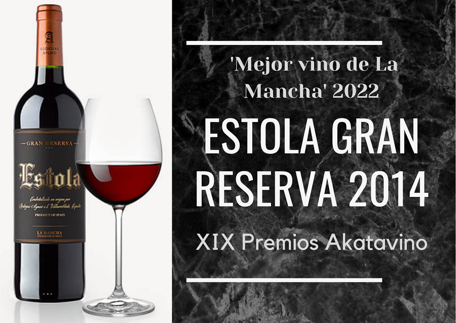 Estola Gran Reserva 2014, 'Mejor Vino de La Mancha' en los XIX Premios Akatavino