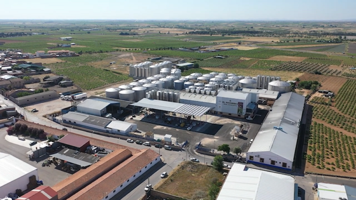 Bodegas El Progreso vista de pájaro Enoturismo en El Progreso, bodega a vista de pájaro