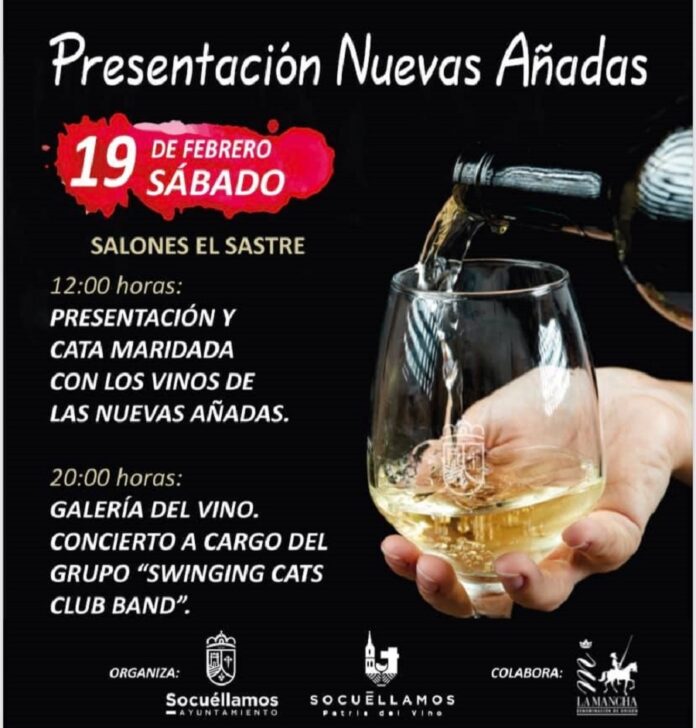 Cartel presentación vinos jóvenes 2021 en Socuéllamos - Portada Cartel presentación vinos jóvenes 2021 en Socuéllamos - Portada