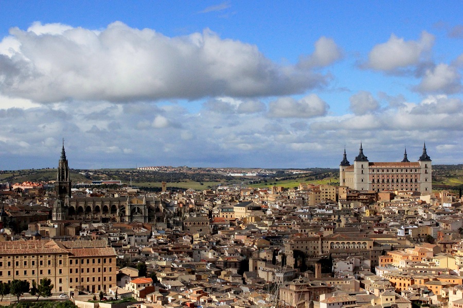 Panorámica de Toledo, elegida entre las ciudades más acogedoras del mundo por Booking