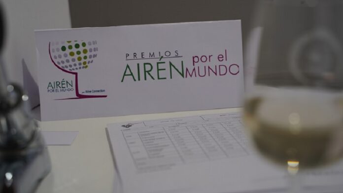 Un blanco Airén catado en Airén por el Mundo Un blanco Airén catado en Airén por el Mundo