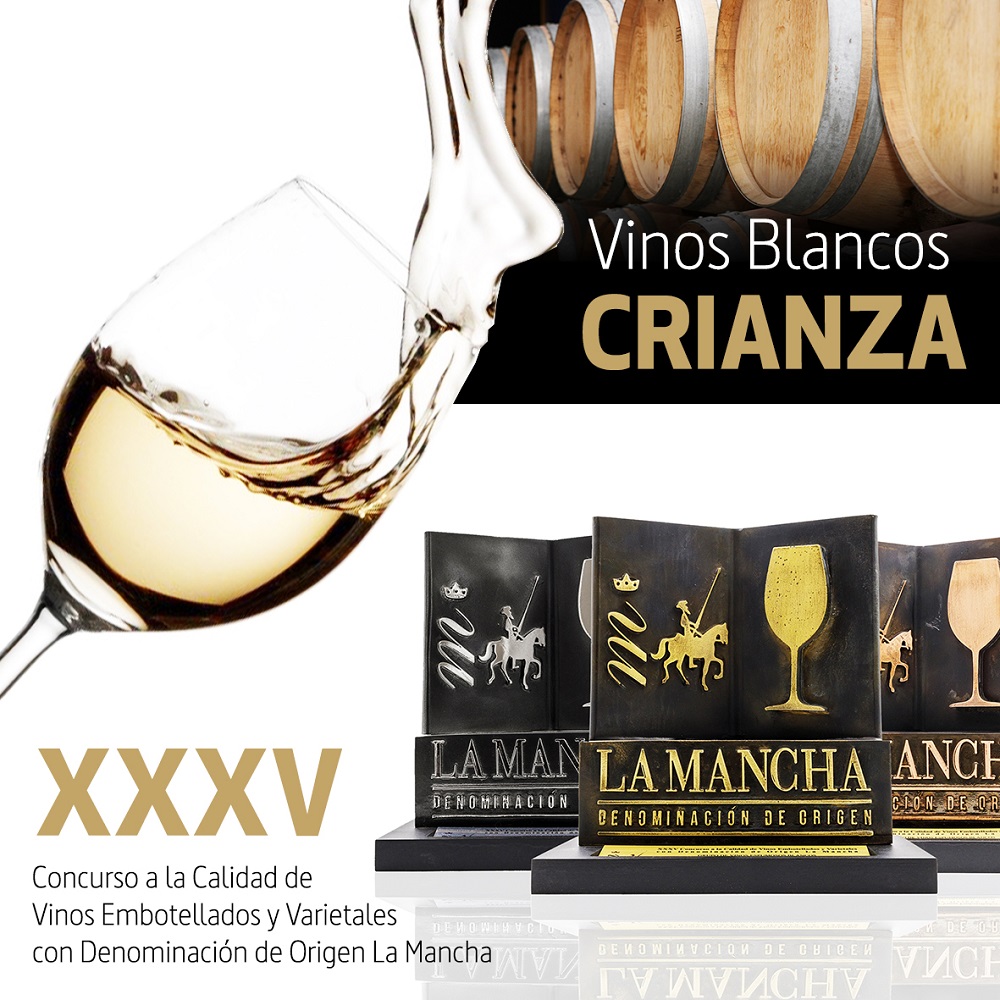 Vinos Blancos Crianza XXXV Premios a la Calidad DO La Mancha