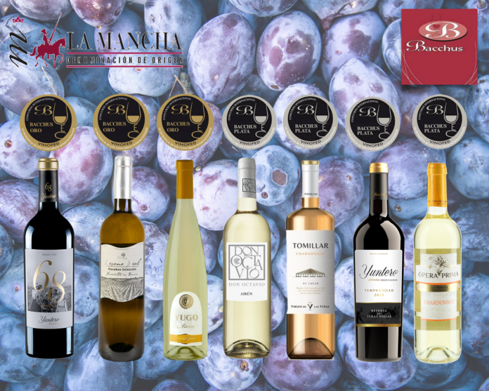 Vinos DO La Mancha premiados en el XX Concurso Internacional Bacchus 2022