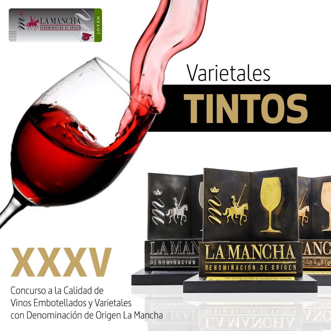 Vinos tintos Varietales Jóvenes XXXV Premios a la Calidad DO La Mancha