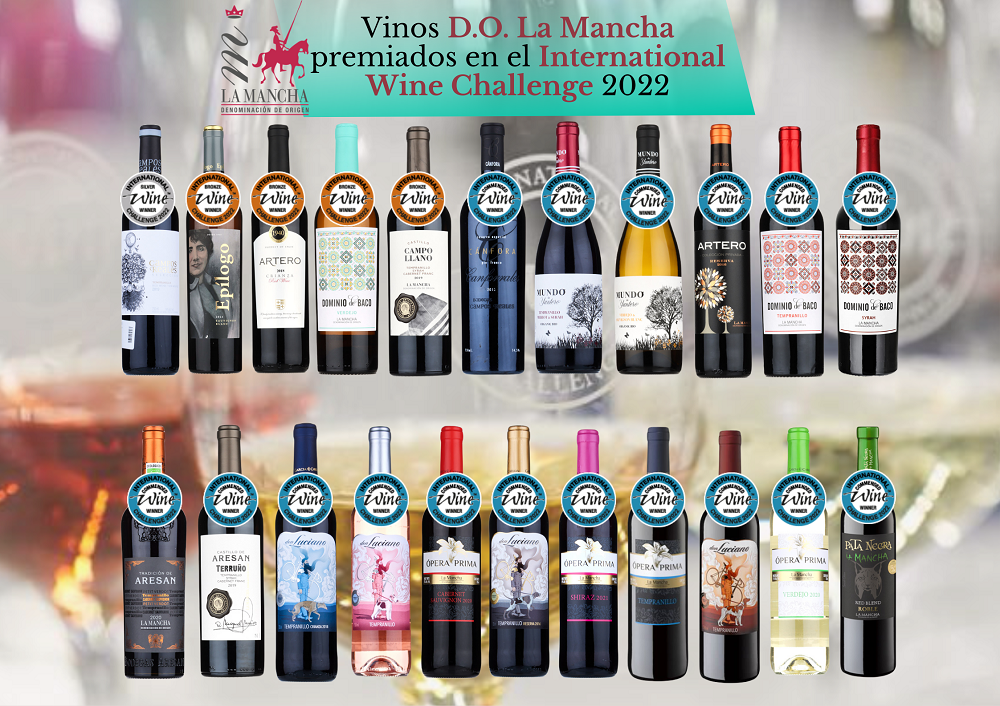 Vinos D.O. La Mancha premiados en el International Wine Challenge 2022