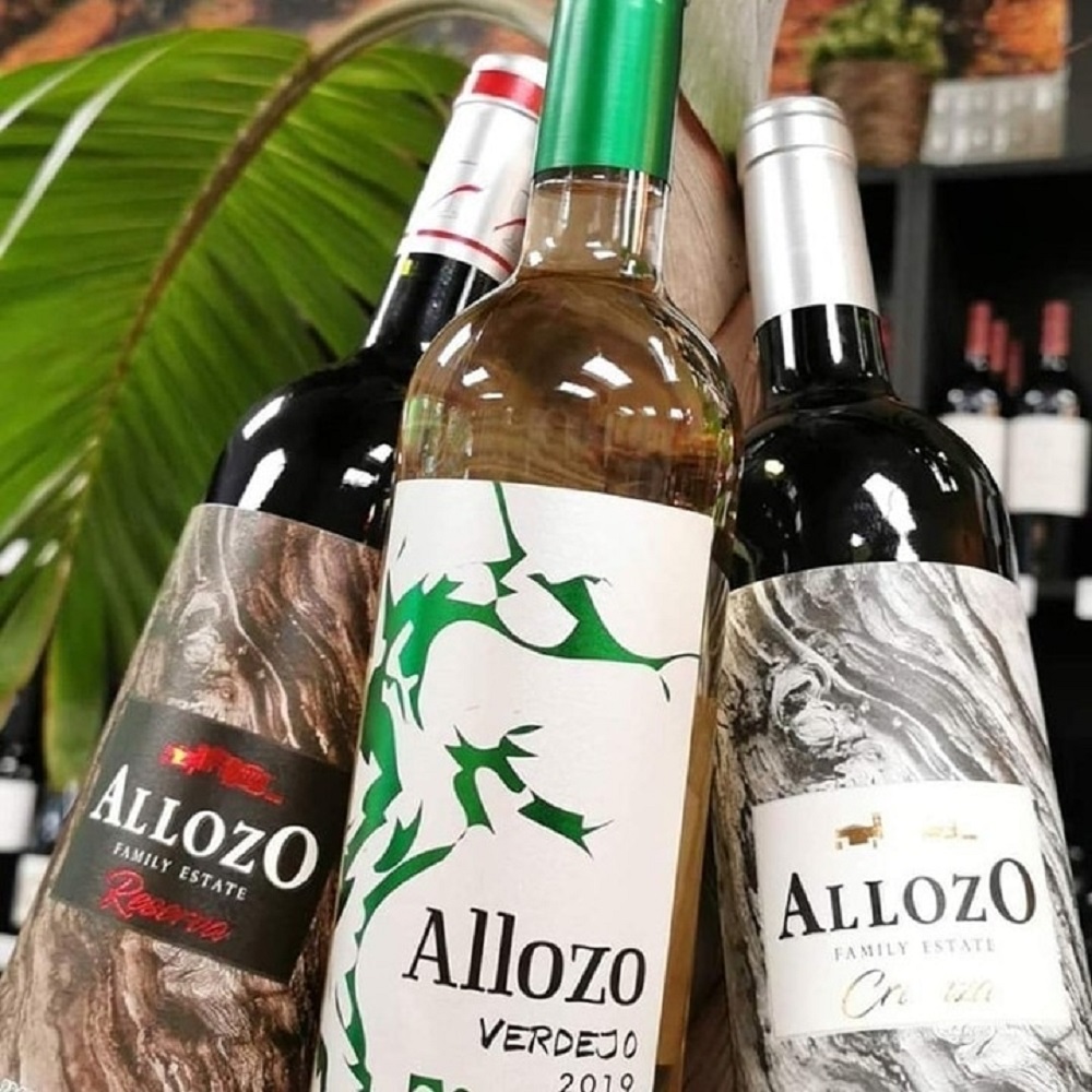 Gama de vinos Bodegas Allozo, con sello DO La Mancha
