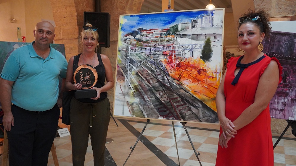 MARÍA TERESA DURÁ SEPULCRE, 5º Premio III Concurso de Pintura Rápida Vinos de La Mancha (Villarrobledo, AB)