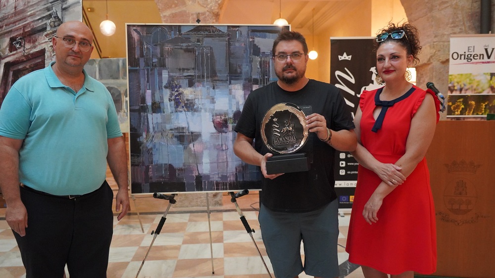 MIGUEL CARLOS MONTESINOS ARAGONÉS, 2 Premio III Concurso de Pintura Rápida Vinos de La Mancha (Villarrobledo, AB)