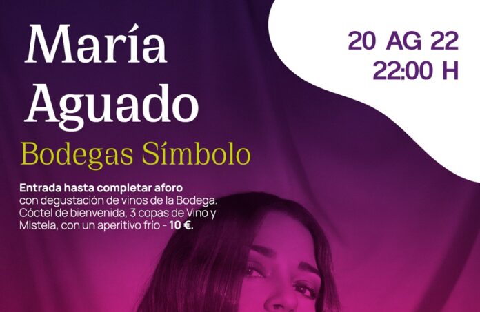 María Aguado en Bodegas Símbolo Airén Fest 2022