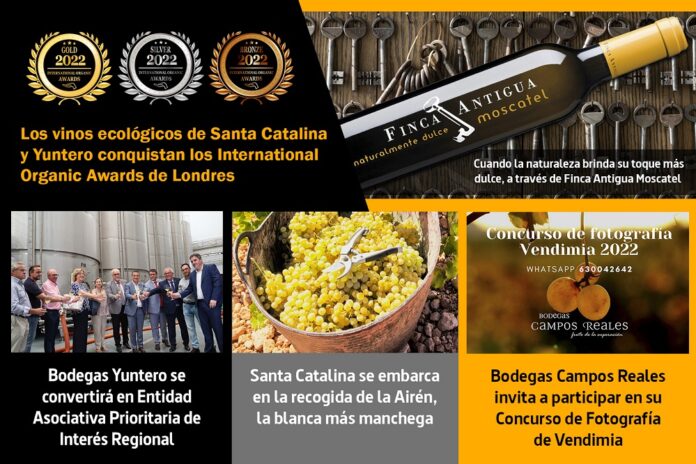 Imagen Destacada Bodegas de La Mancha (del 31 de agosto al 6 de septiembre)