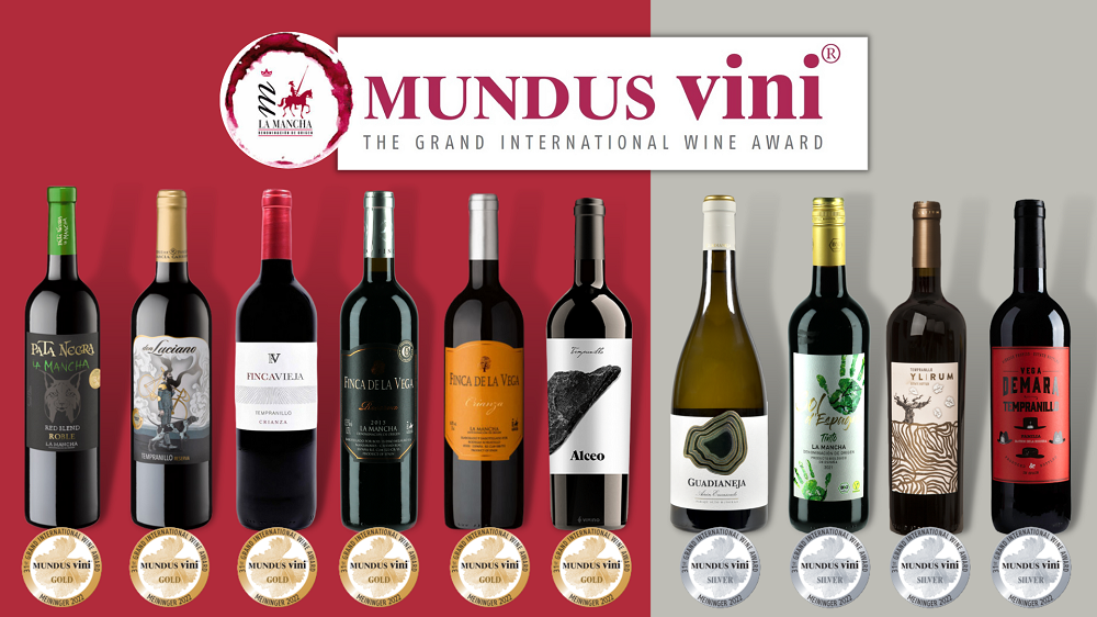 Vinos DO La Mancha ganadores Mundus Vini Summer Tasting 2022