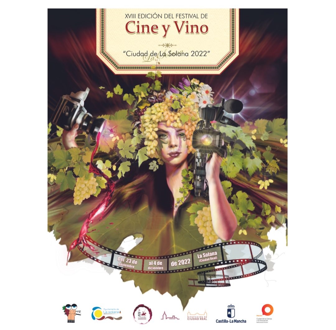 Cartel 18 Festival de Cine y Vino La Solana