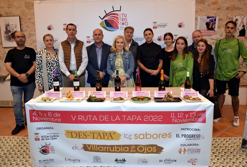 En noviembre, llega la 5 edición de Des-tapa los sabores de Villarrubia de los Ojos