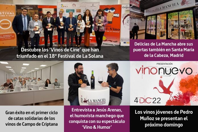 Imagen Destacada Bodegas de La Mancha (del 30 de noviembre al 6 de diciembre) Imagen Destacada Bodegas de La Mancha (del 30 de noviembre al 6 de diciembre)