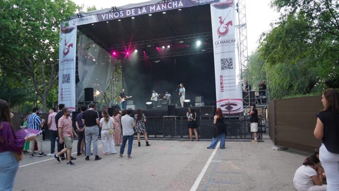 Escenario patrocinado por la DO La Mancha