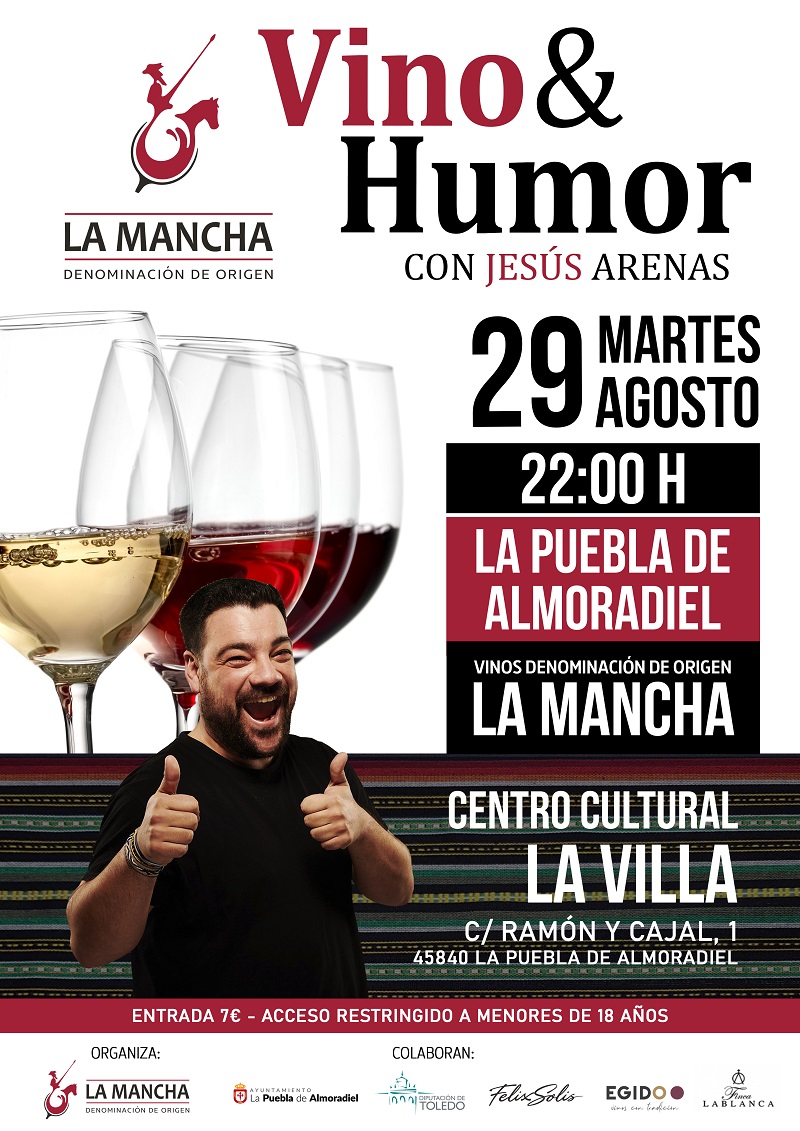 Vino y Humor en La Puebla de Almoradiel