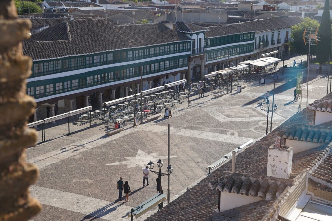 Plaza de Almagro, una de las más singulares de España