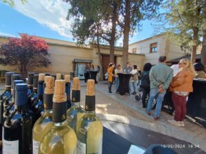 Los vinos se cataron en la sinagoga Santa María La Blanca