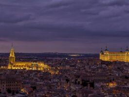 Vista panorámica ciudad de Toledo