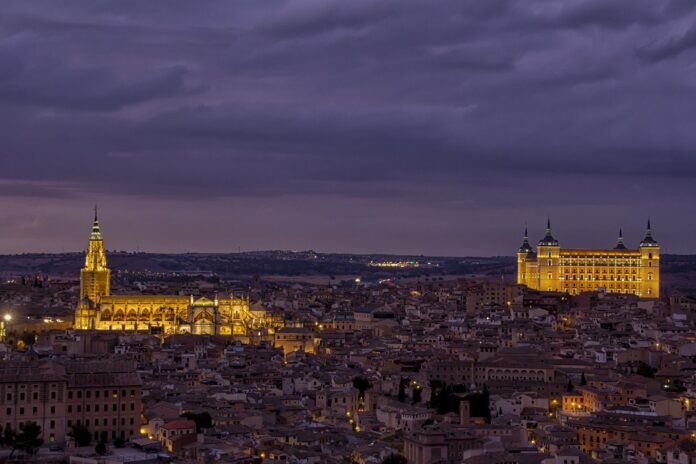 Vista panorámica ciudad de Toledo