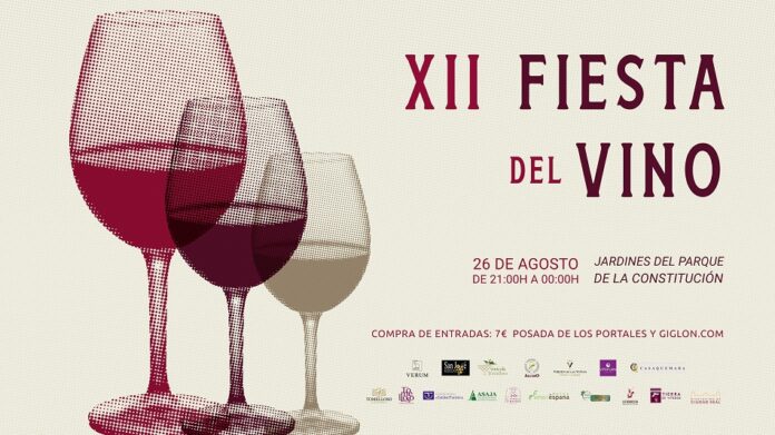 Cartel de la XII Fiesta del vino