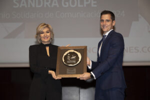 Sandra Golpe, Premio Solidario 2004 en 'Comunicación'