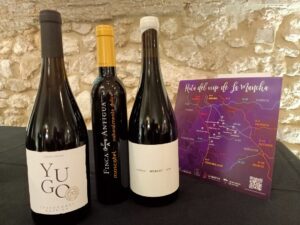 Algunos de los vinos degustados en la cata