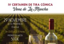 El Consejo Regulador D.O. La Mancha lanza su IV Certamen de Tira Cómica con la uva Airén como musa Cartel-IV-Certamen-de-Tira-Cómica-Vinos-de-La-Mancha