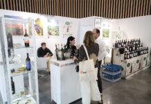 Las bodegas manchegas dejan su huella en Wine París 2026. Stand conjunto con presencia de los vinos DO La Mancha