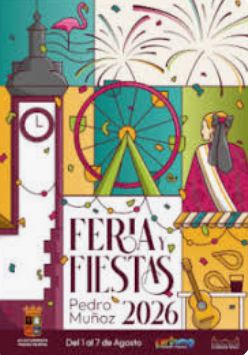 Cartel ferias Pedromuñoz 2026