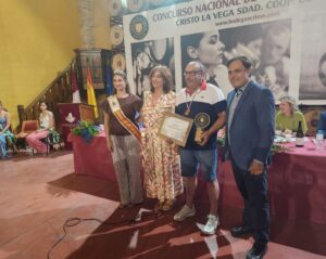 Crisanto Munera, ganador del Concurso de catadores de Cristo de la Vega