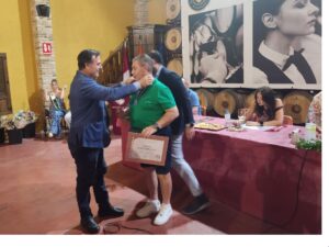 Crisanto Munera, ganador del Concurso de catadores de Cristo de la Vega