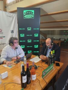El Vpte. I de la Junta, Martínez Guijarro atiende a Onda Agraria